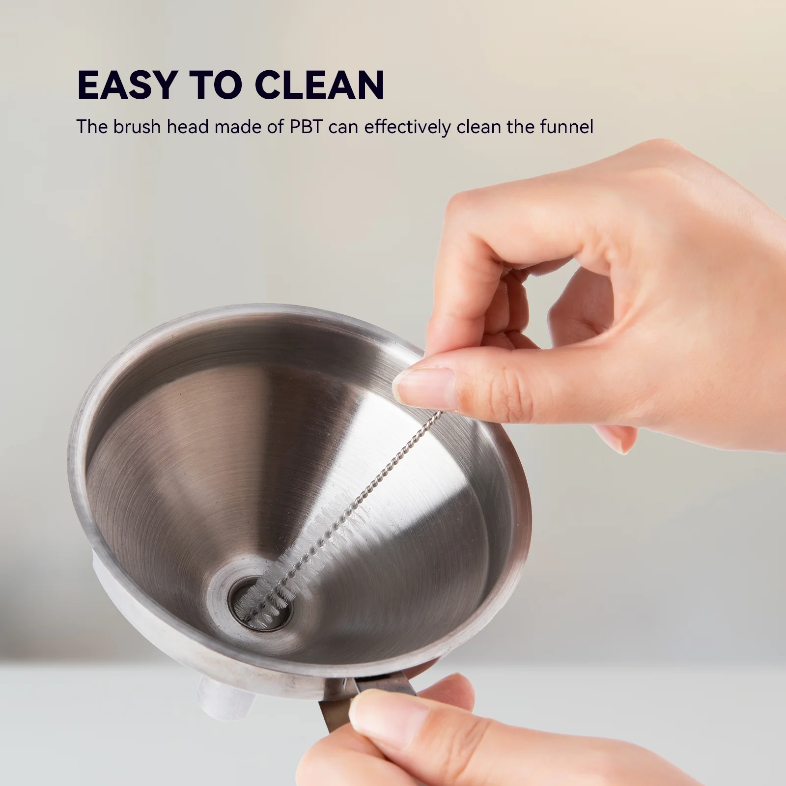 3D Stainless Steel Funnel - Image 5