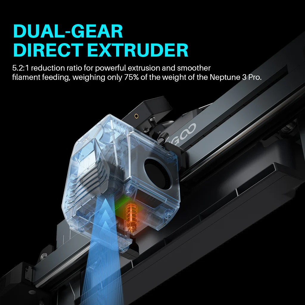 Assembled Extruder Kit for Neptune 4 Pro - Image 7