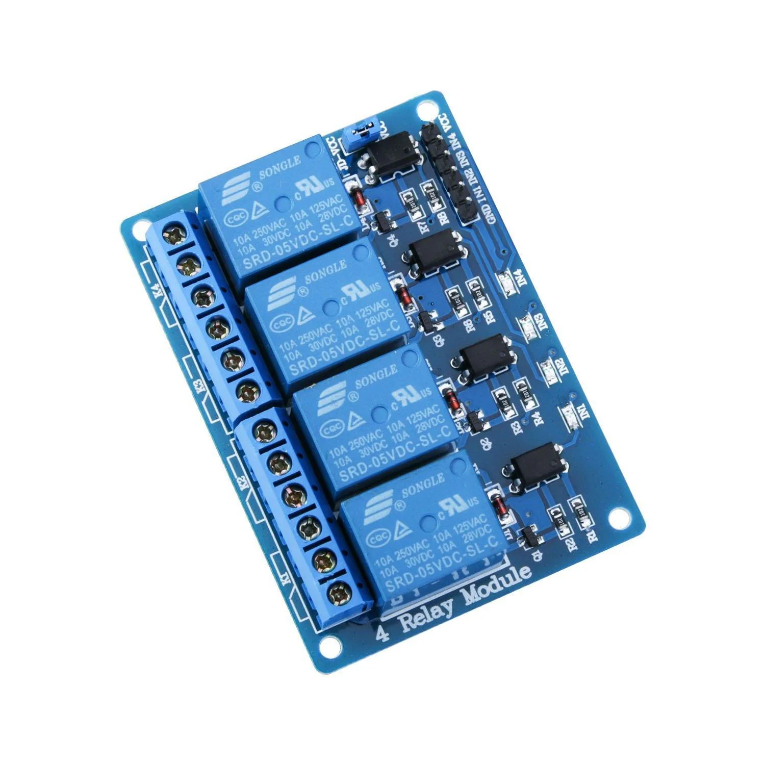 Relay Module with Optocoupler (8 Channel/4 Channel DC 5V ) - Image 5