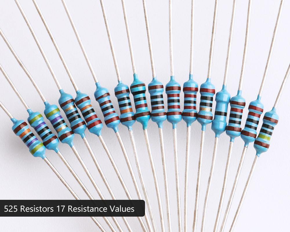 17 Values 1% Resistor Kit - Image 3