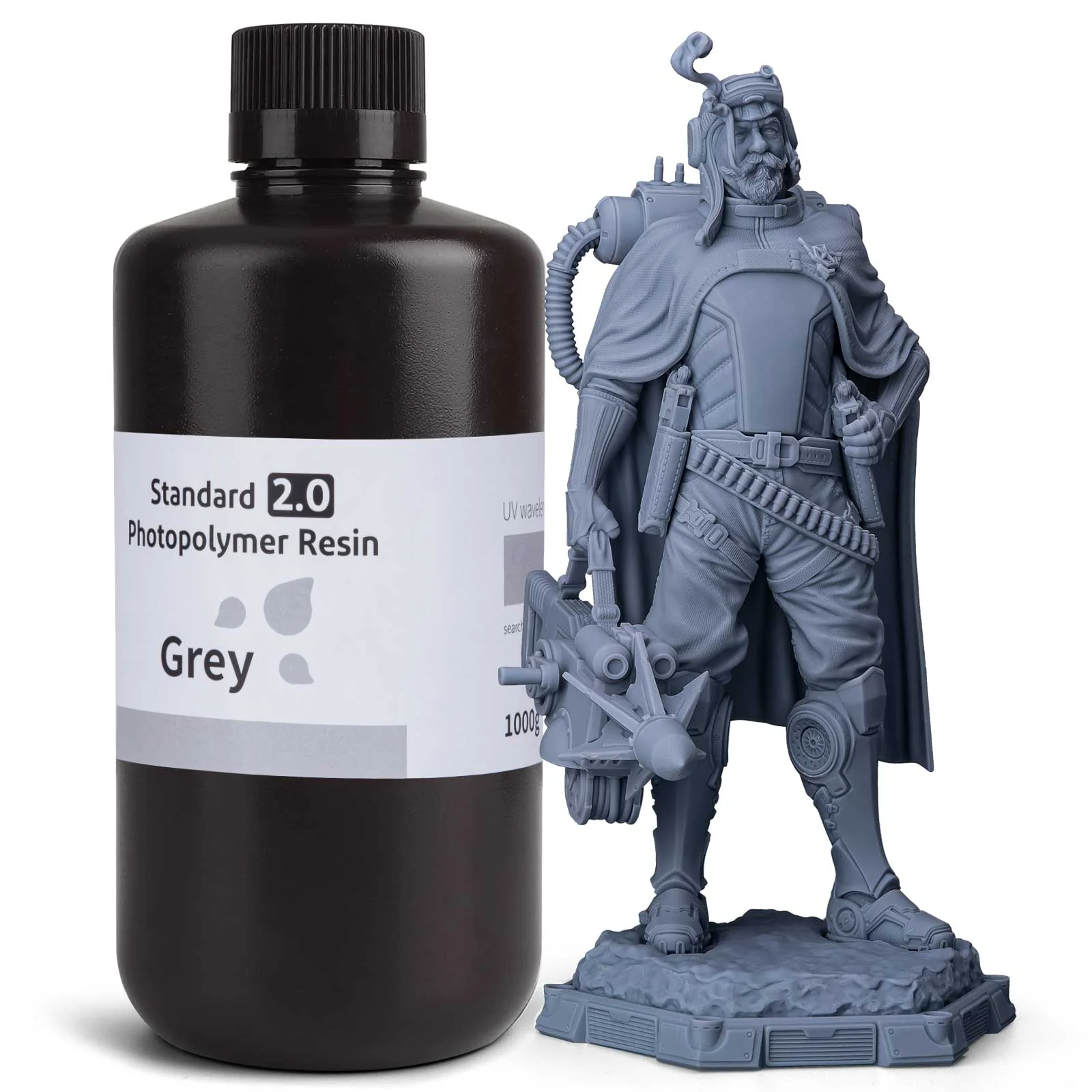 Standard Resin V2.0 Grey 10KG - Image 3