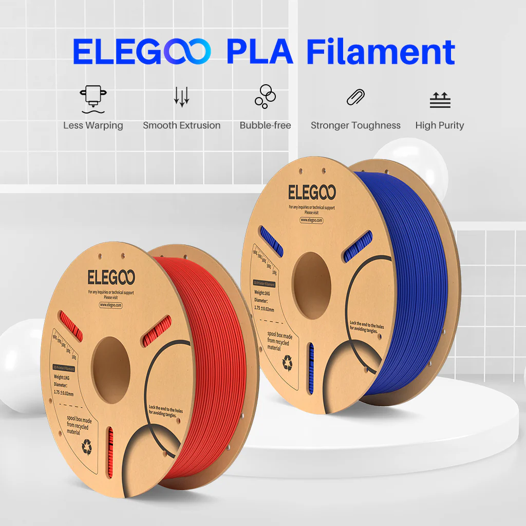 PLA Filament 1.75mm 4 Colors 10KG - Image 3